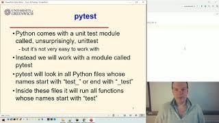 OO Python 06-3: Testing - pytest