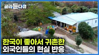 한국이 좋아서 공부하러 유학 왔다가 우연히 귀촌까지｜아침에는 배추 캐고, 오후에는 김장까지 외국인들의 귀촌 반응｜한국기행｜#골라듄다큐