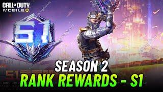 Season 2 Rank Reward S1 Free Character & Gun CODM - S1 Rank Series COD Mobile
