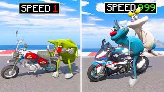 FINDING The BEST SUPERBIKE From MY COLLECTION with OGGY & JACK in GTA 5