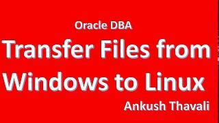 How to Transfer file from Windows to Linux-WinSCP