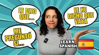 ️ESTILO INDIRECTO en Español: ¡Aprende a Contar Lo Que Otros Dicen!