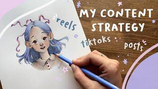 10 Content Ideas for Artists on Social Media  I share my content strategy