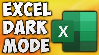 How to Enable Dark Mode Cells in Excel - Microsoft Excel Dark Mode Cells