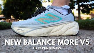 New Balance More V5 Review - A True Max Cushion Shoe