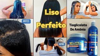 Alisamento Definitivo Com Tioglicolato De Amônia/Lisahair da Embelleze.