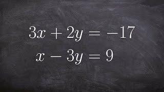 Learn the Basics for Solving a System of Equations by Elimination