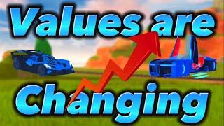 Recent jailbreak value changes! #jailbreakroblox #jailbreaktrading #roblox #jailbreak