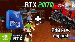  RTX 2070 + i9 9900KF · 240fps Capped · Fortnite CHAPTER 5 · COMPETITIVE SETTINGS