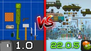 UPDATE 1.0 VS 22.0.5 in Melon Playground