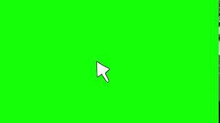 cursor mouse Green Screen Animation