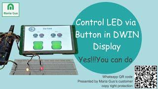 Customer project: Control LED in display with Arduino