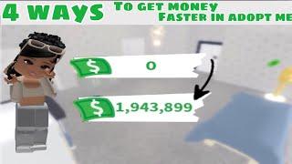 4 ways to get MORE money in ADOPT ME****SECRET**Roblox|| adopt me