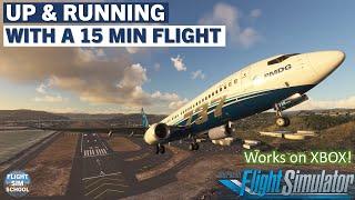 PMDG 737 Full Flight Quickstart For Beginners | MSFS Tutorial