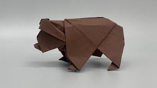 Origami Bear