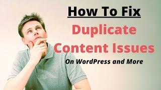 How To Fix Duplicate Content Issues - Quick SEO Tutorial