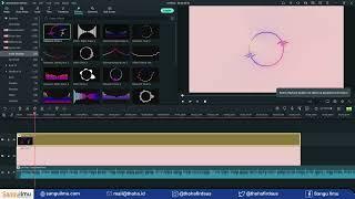 Baru !! Cara Membuat Audio Spectrum di Filmora - MUDAH BANGET!!