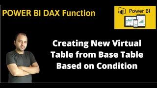 How to create New Table in Power BI From Existing Table based on Condition | DAX CalculateTable