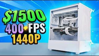 The Best $1500 Gaming PC Build!