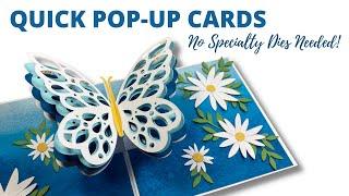 QUICK Pop-Up Cards made EASY | Use ANY dies you have!!!