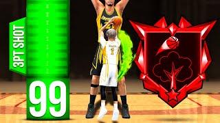 99 3 POINT RATING + LEGEND MINI MARKSMAN is UNSTOPPABLE on NBA 2K25! BEST GUARD BUILD IN NBA 2K25!