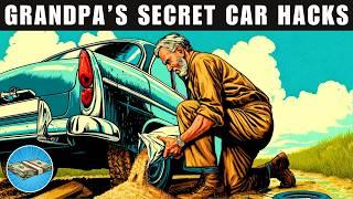 Grandpa's 34 Cleverly Useful Car Hacks (you might need one day)