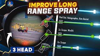 Advance chinese tips to improve spray in long range | Tips & tricks to improve (aim/movement) BGMI