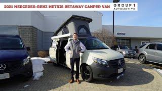 2021 Mercedes-Benz Metris Getaway Camper Van | Video Tour with Spencer