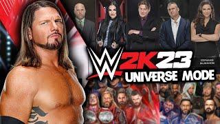 WWE 2K23 Universe Mode & New WWE 2K23 Gameplay & Latest News