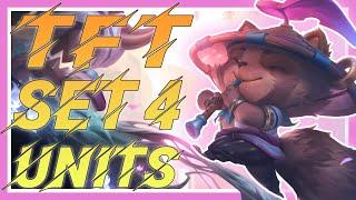 TFT SET 4 UNIT: Alle Units in 10min erklärt | GUIDE | Deutsch | Teamfight Tactics