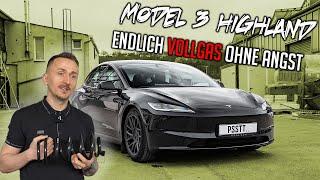 Tesla Model 3 HIGHLAND!! Endlich Vollgas ohne ANGST? lautlos performance