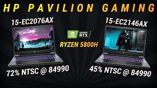 Display Confusion ? HP Pavilion Gaming 15-EC2146AX vs 15-EC2076AX | Ryzen 5800H | RTX 3050
