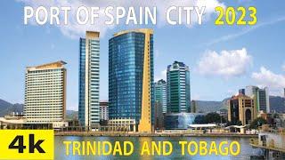 Port of Spain City ,Trinidad and Tobago 4K By Drone 2023