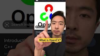 What is OpenCV? (Course on My Channel)