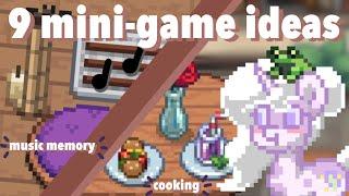 9 mini-game ideas | perfect for school rp | Pony Town