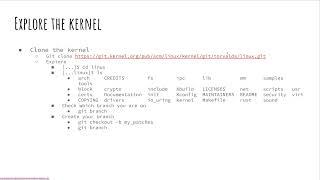 intro to kernel patching