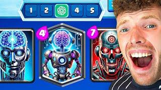 CHATGPT BAUT MEINE DECKS am SEASON ENDE... (ich verzweifle) | Clash Royale Deutsch