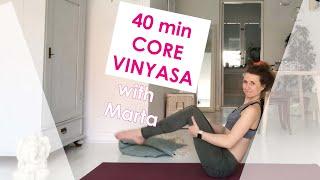 40 min Vinyasa Core & Strength with Marta