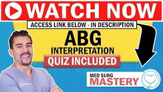 ABG - Arterial blood gas interpretation made simple in 8 minutes RN, LPN, LVN for NCLEX