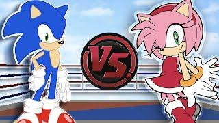 SONIC vs AMY: LOVE SONG! (Sonic the Hedgehog Music Video) | CARTOON RAP ATTACK