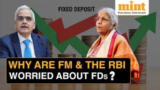 FM Sitharaman Pushes Banks To Make FDs More Attractive For The Young |  MINT Explains