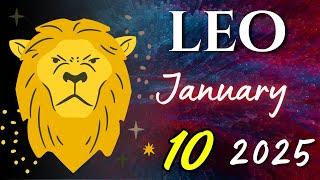 LEO  THIS NEWS WILL MAKE YOU CRY horoscope for today 10 JANUARY 2024 ️ #scorpio tarot