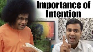 Intention is more important than the Means or Ends | Satsangh| Sai Student Experiences