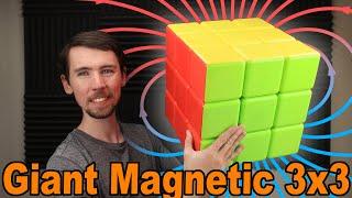 I made the BIGGEST *Magnetic* Rubik's Cube!