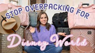 SPRING 2024  Packing for Disney World | Family Of Four | Carry On Only