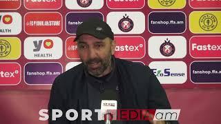 Pyunik  - Shirak 6:1. Rafayel Nazaryan's press confence (14.03.2025)