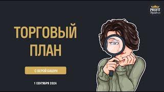 Торговый план с Верой Башун 1.09.2024