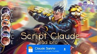 Script Skin Claude Sanrio No Password | Full Effect & Voice | Update Patch Terbaru 2024 | MLBB
