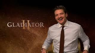 GLADIATOR II: Pedro Pascal official movie interview | ScreenSlam