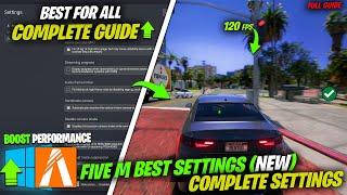 How To Boost FPS & Fix FPS Drops in FiveM (GTA V) | FiveM Low End PC Fix Lag | FiveM Best Settings